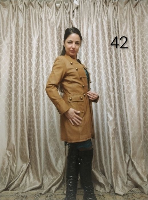 Кардиган кожа Италия