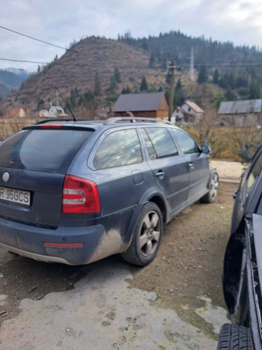 Scoda oktsvia scout avariat