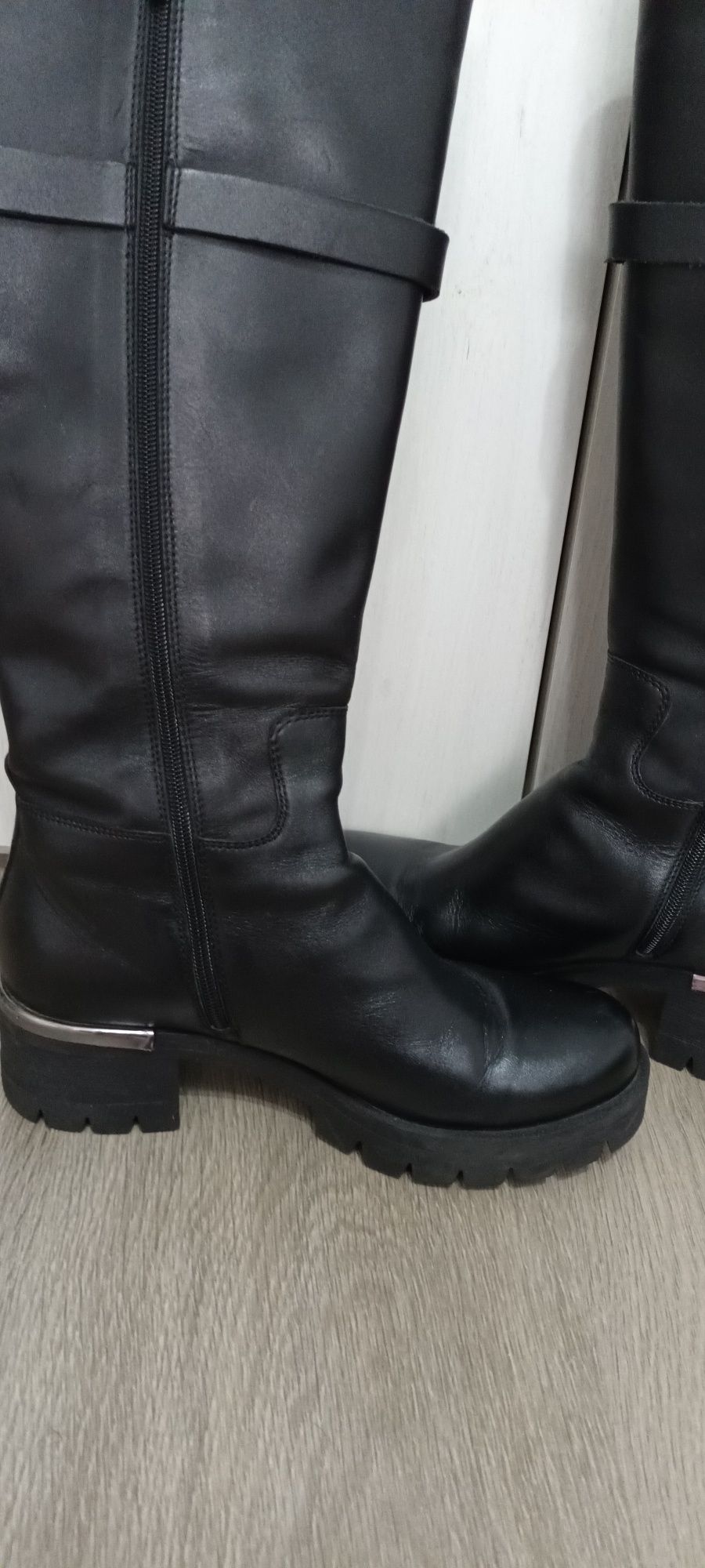 Cizme Anna Cori piele naturală