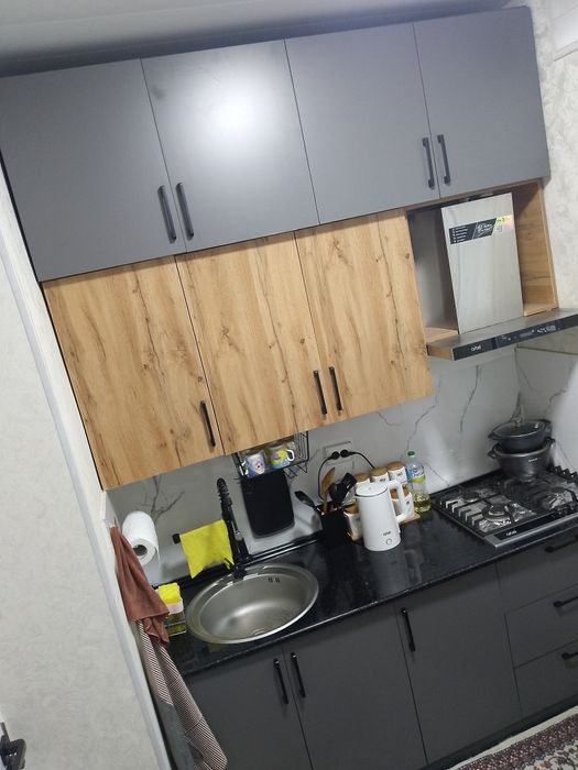 1 xonali kvartira 3 xona qlingan