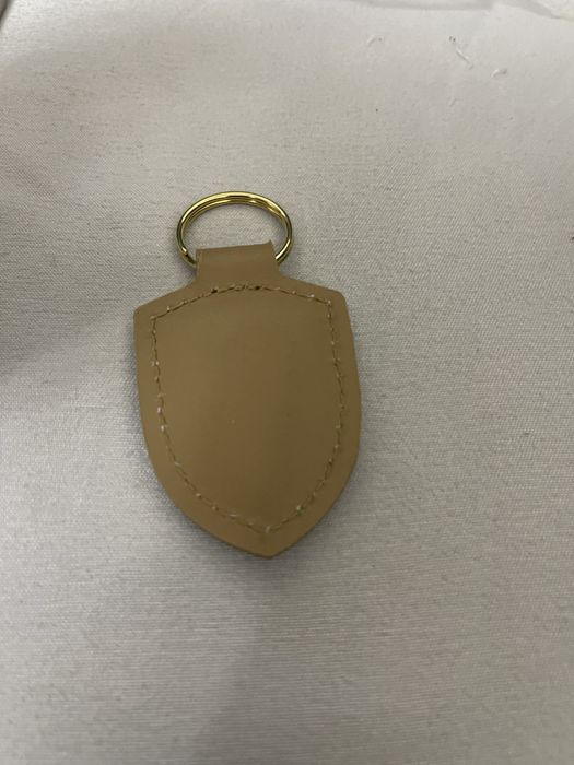 Breloc original porche piele naturala!