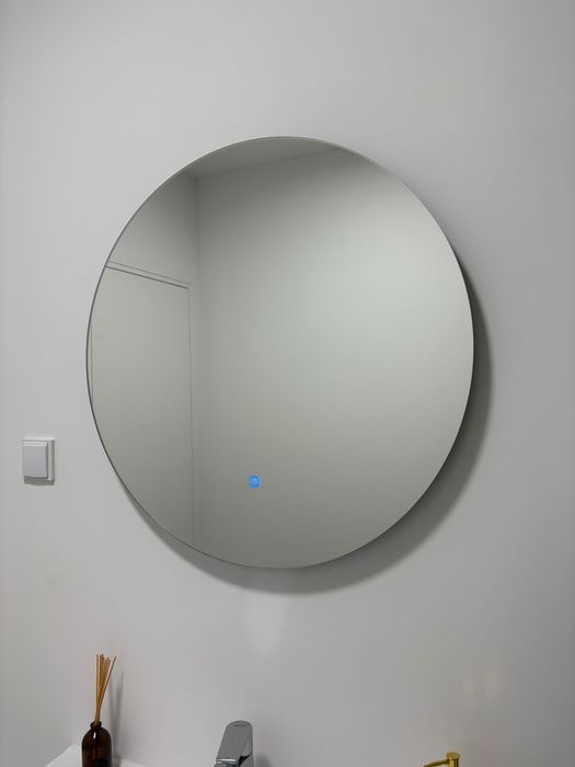 Set mască lavoar, lavoar, baterie și oglindă LED