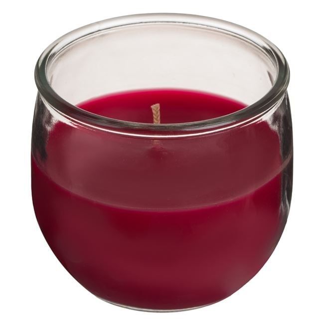 Lumanare perfumata cherry in recipient de sticla