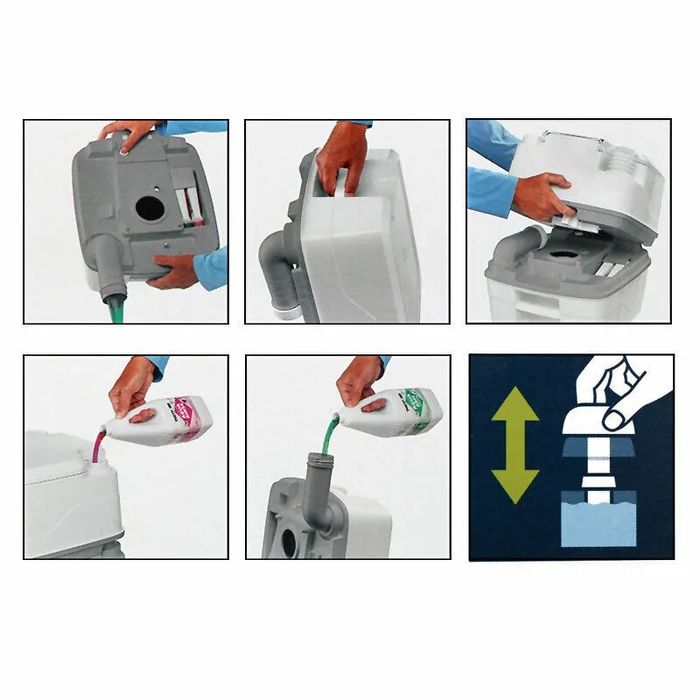 Преносима химическа тоалетна Thetford Porta Potti 365