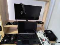 SETUP Laptop Acer Aspire 7 + GTX 1650 + Monitor 100Hz + Periferice