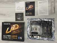 Продам материнскую плату H470 HD3, сокет LGA1200 в отличном состоянии