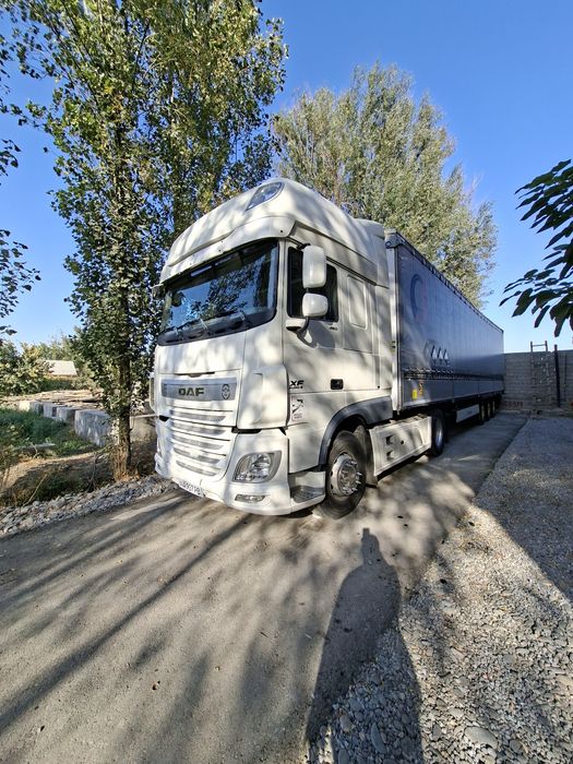 DAF XF EURO 6 + KRONE прицеп Сотилади