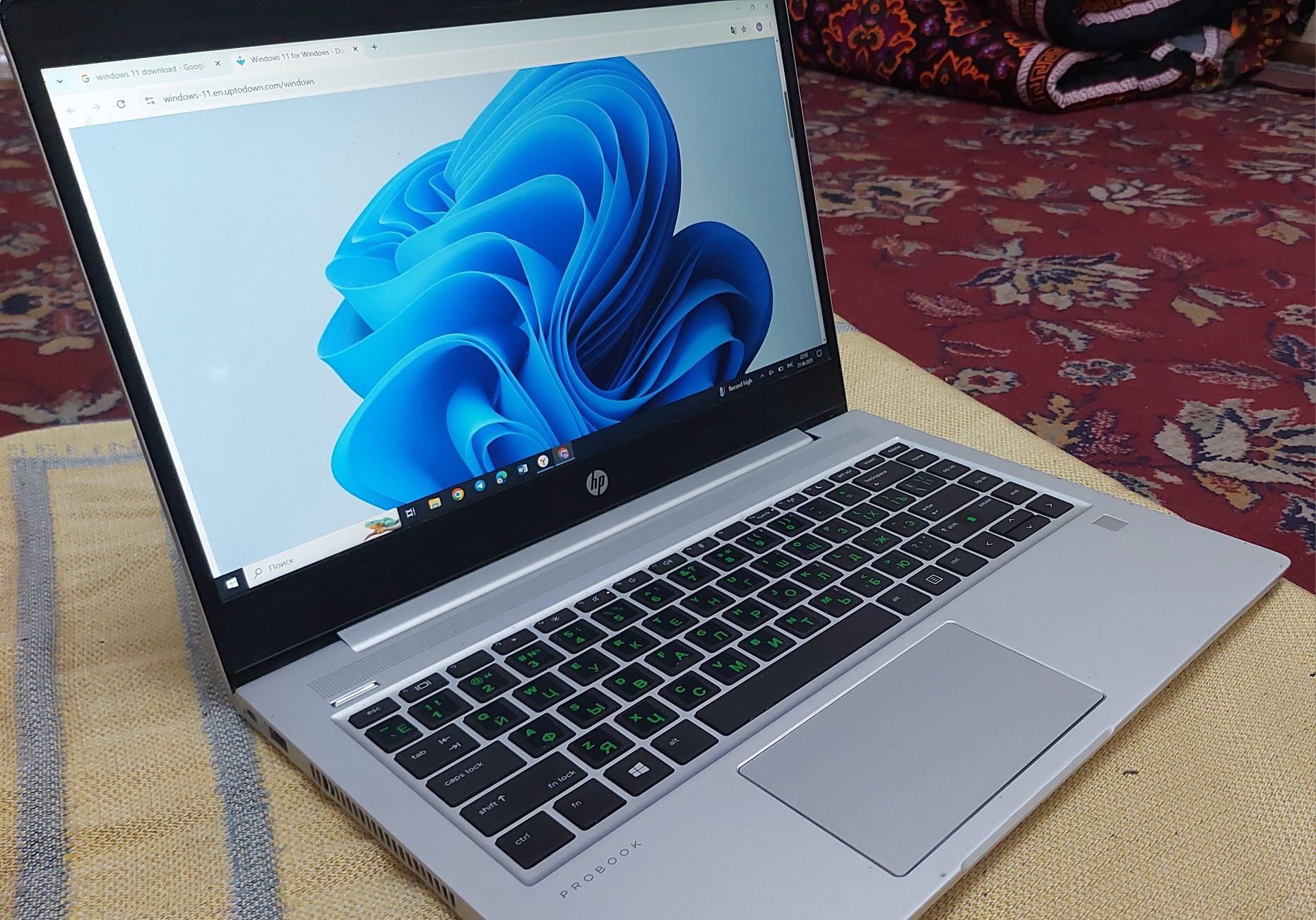 Hp probook 440 G7 i5 10 pakalenya sensor ekran
