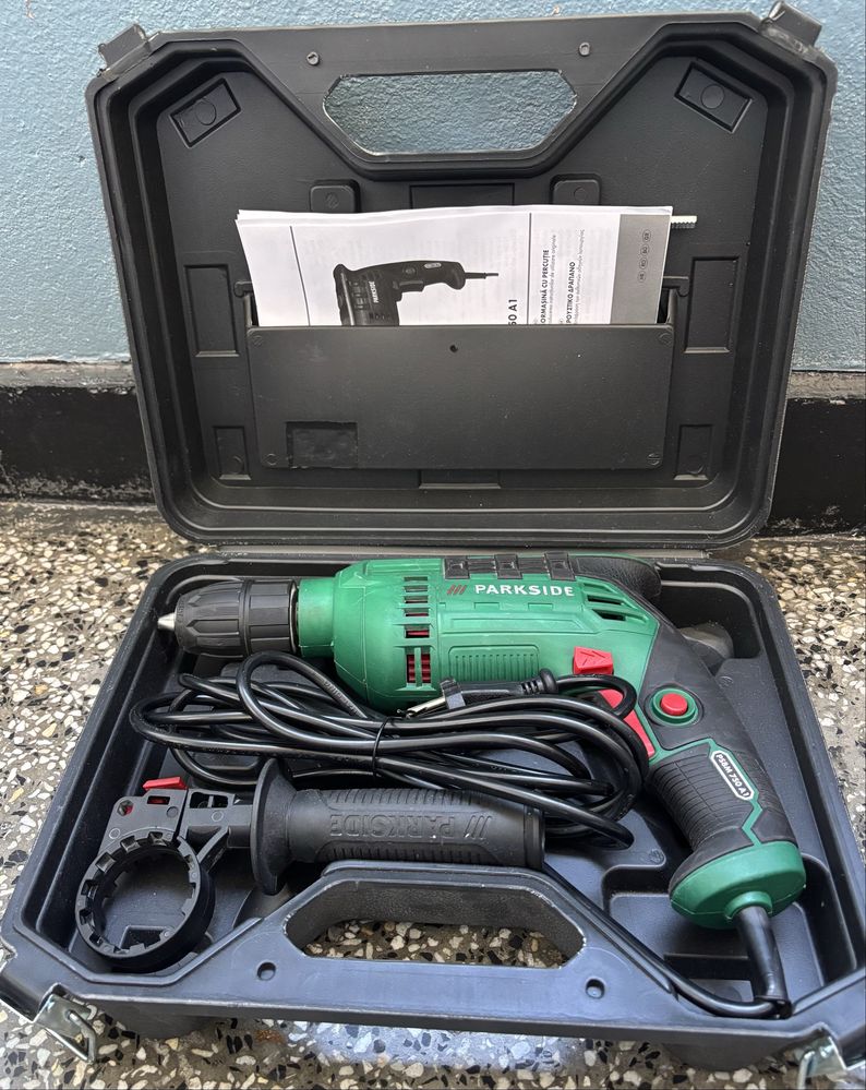 Продавам ударна бормашина Parkside PSBM 750 A1