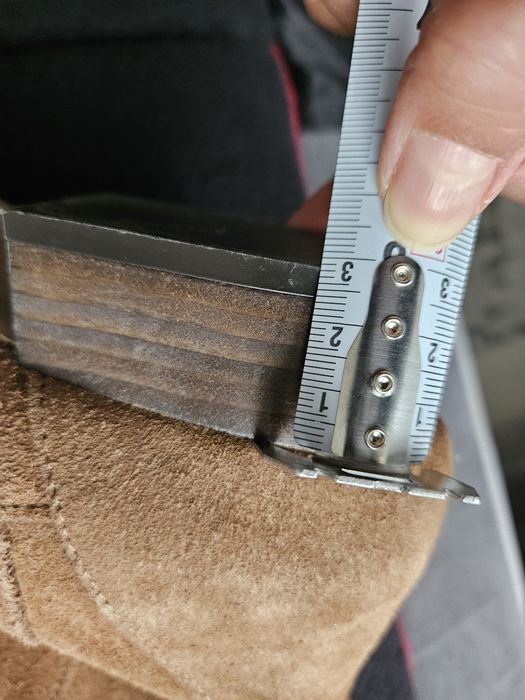 Велурени каубойски ботуши