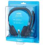 [НОВЫЕ] Наушники Logitech H390 USB, Black