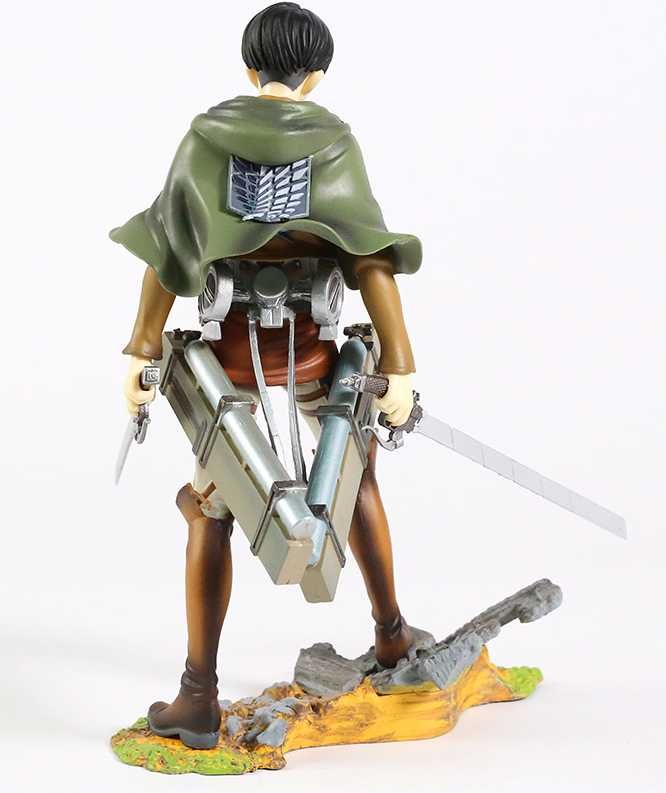 Figurina Attack on Titan Levi Ackerman Anime 19 cm