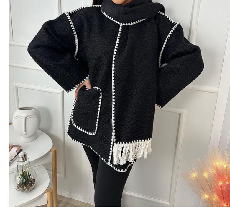 Палтенце - сако с шал