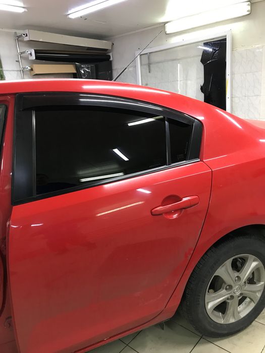 Тонировка, бронирование, установка ветровикиков, наклейки на авто