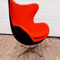 Vintage дизайнерско кресло EGG по модела  Проектиран от Arne Jacobsen