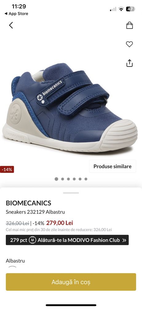 Sneakers biomecanics nr. 22