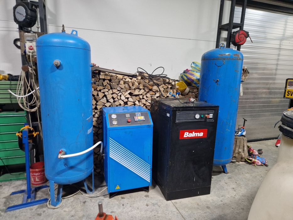 Compresor balma de 5kw. 10 bari