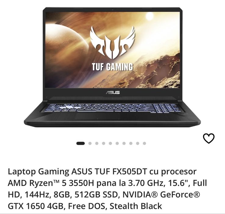 Vand laptop Gaming