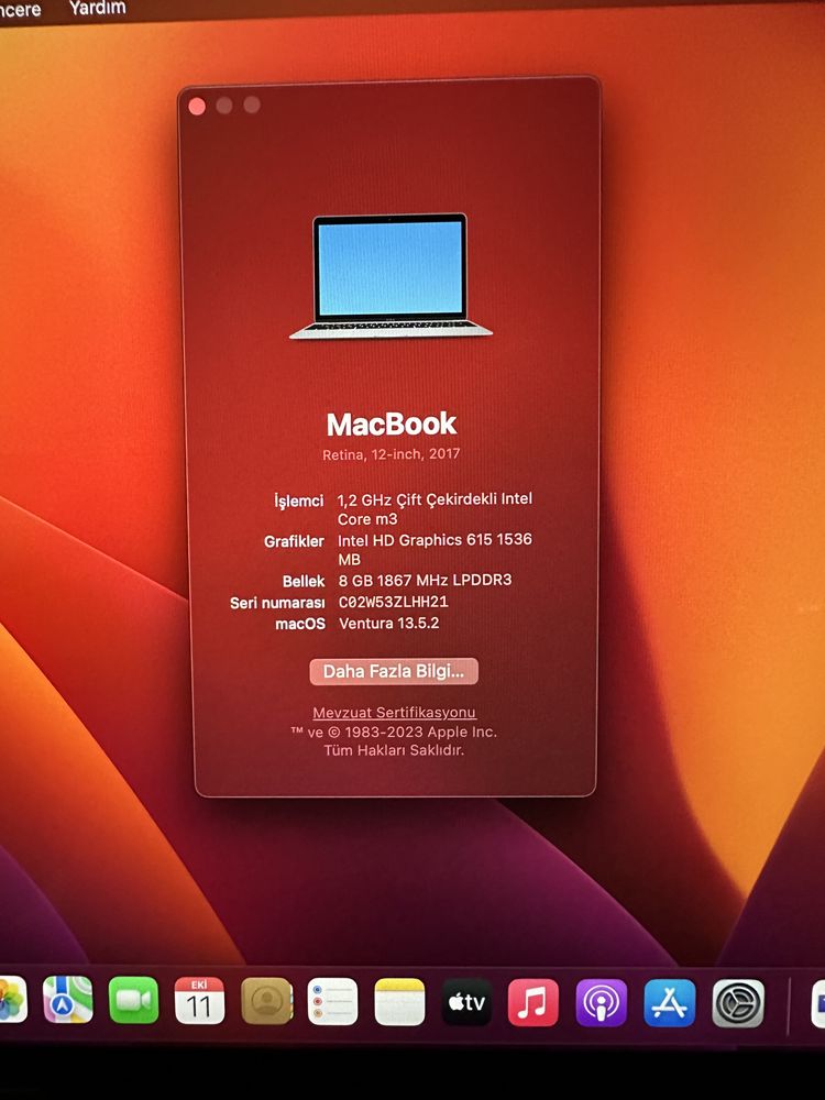 Macbook retina 12inc 2017