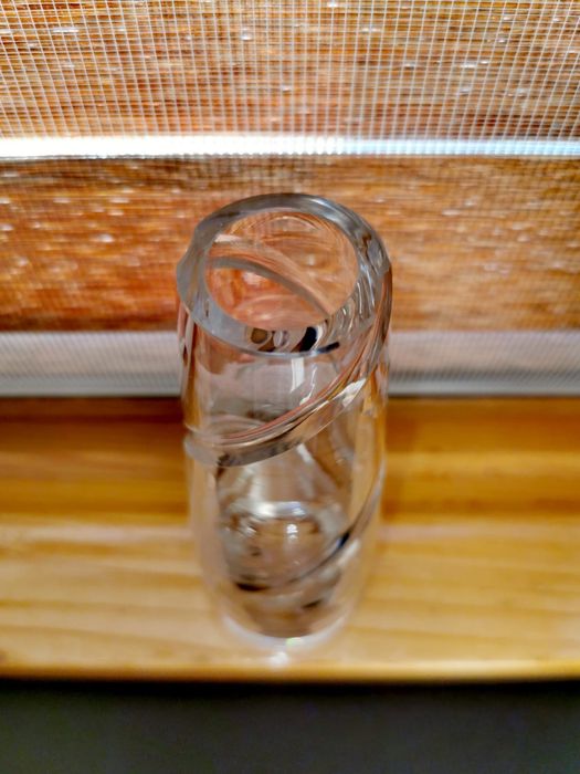 Ваза кристална STUART Crystal AURA VASE от JASPER CONRAN 20см височина