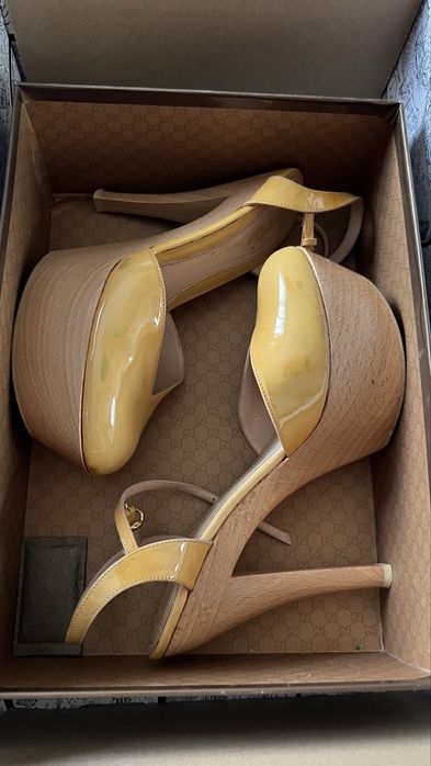 Pantofi cu toc inalt Gucci