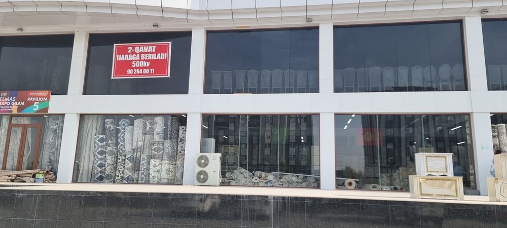 Bino 2 qavati 500 kv ga ega ijaraga beriladi.