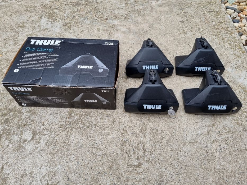 Picioare Thule Evo Clamp 7105 bare transversale