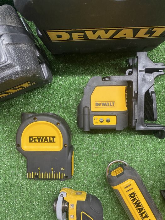 Dewalt лазер/зеге/перфоратор/ъглошлайф/ренде/винтоверт/мултитул/лампа