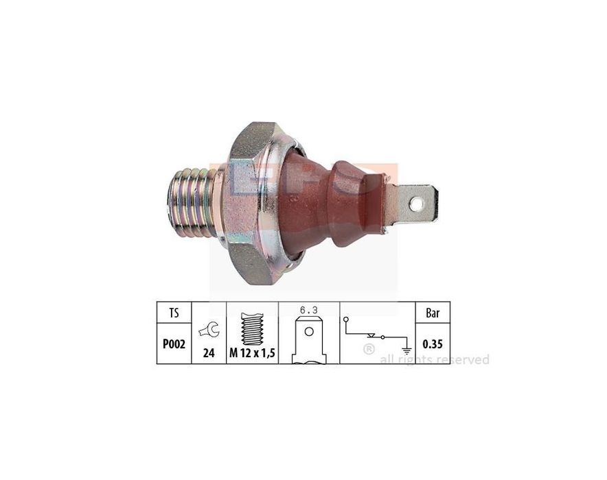 Senzor presiune ulei Smart ROADSTER cupe 452 2003-2005 0003043V0020000