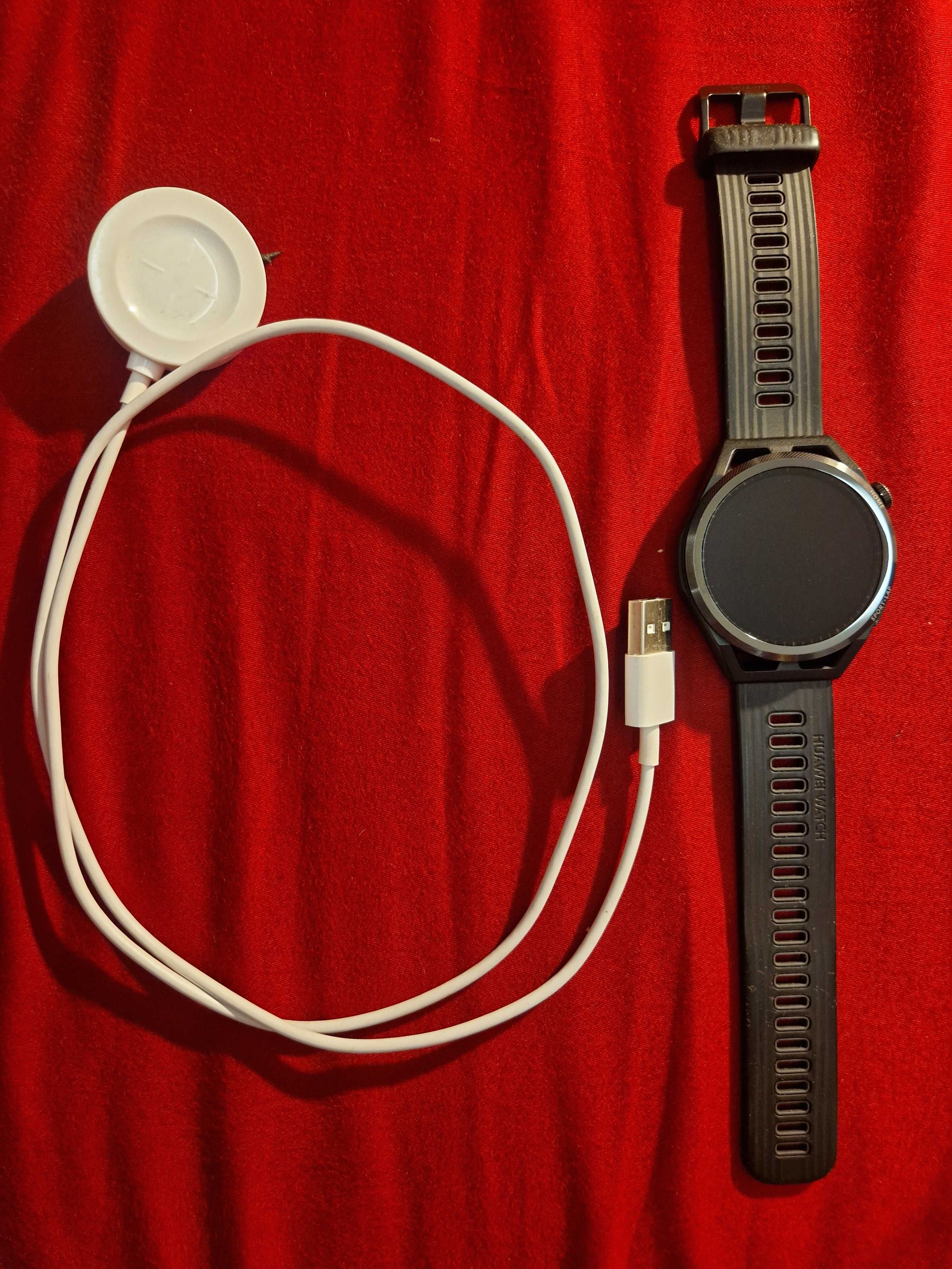 Smartwatch HUAWEI Watch GT Runner 46mm, Android/iOS, silicon, Black