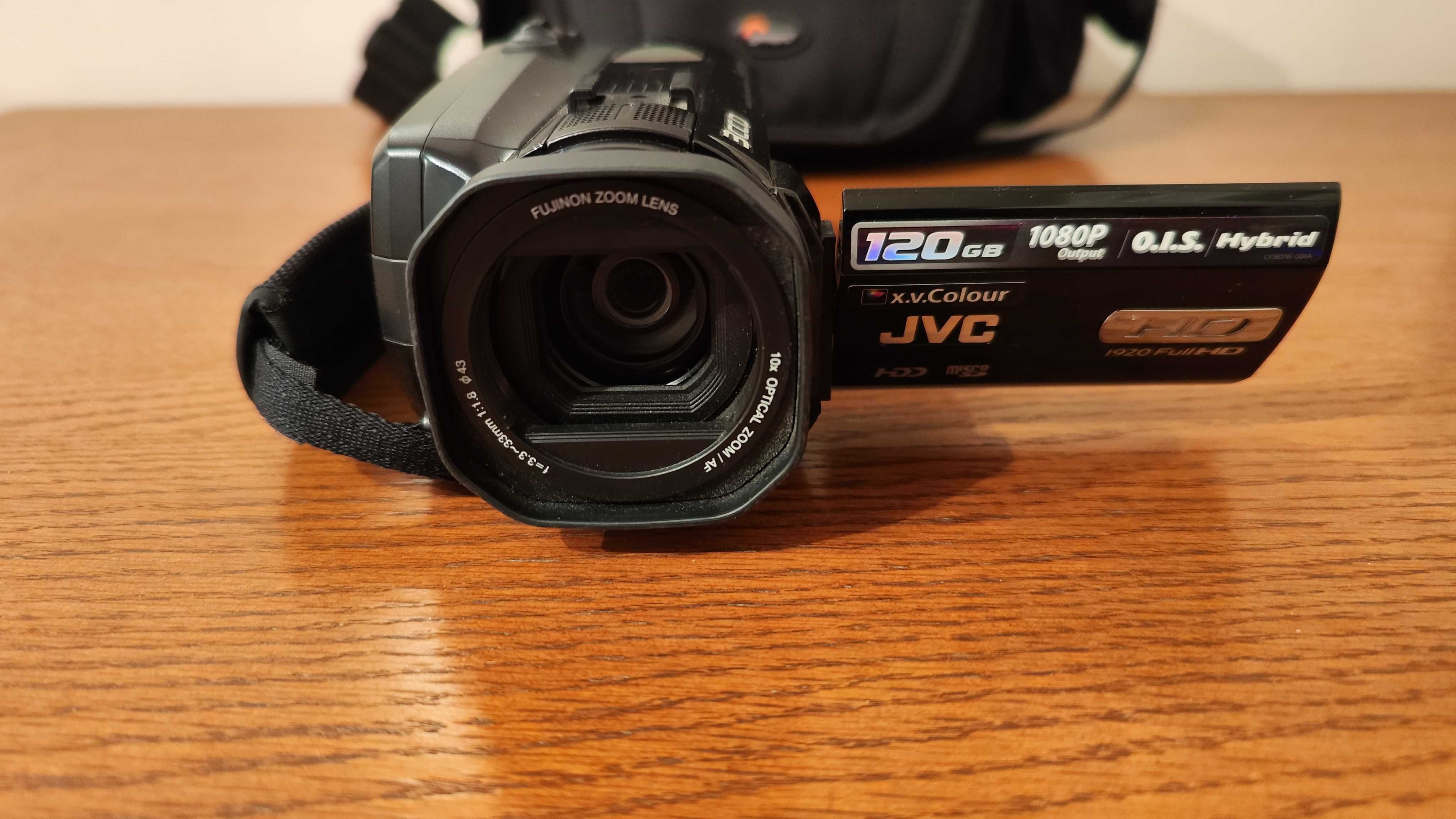 JVC GZ-HD6 3CCD 120GB Everio High-Def Camcorder - като нова!