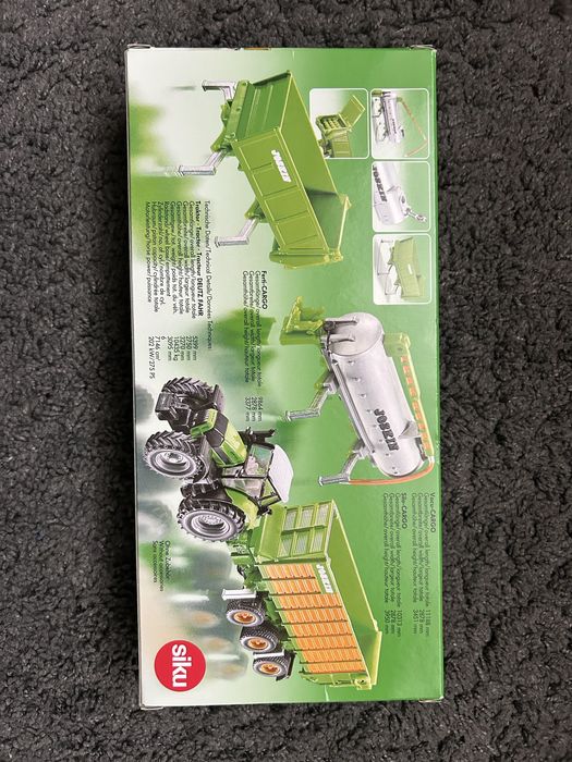 Set Tractor Siku cu remorca