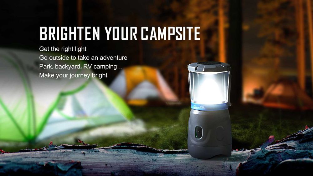 Olight Olantern Basalt Grey - Lanterna tip felinar noua in cutie