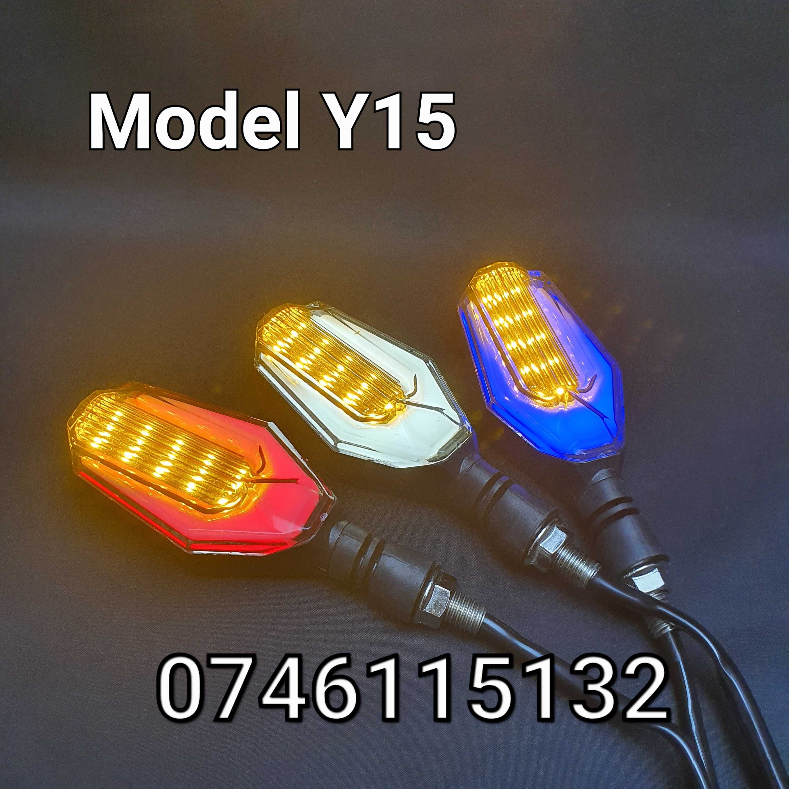 Atv Moto Motocicleta-Semnalizari-Semnalizare LED-Cu Pozitie-Frana-Y15