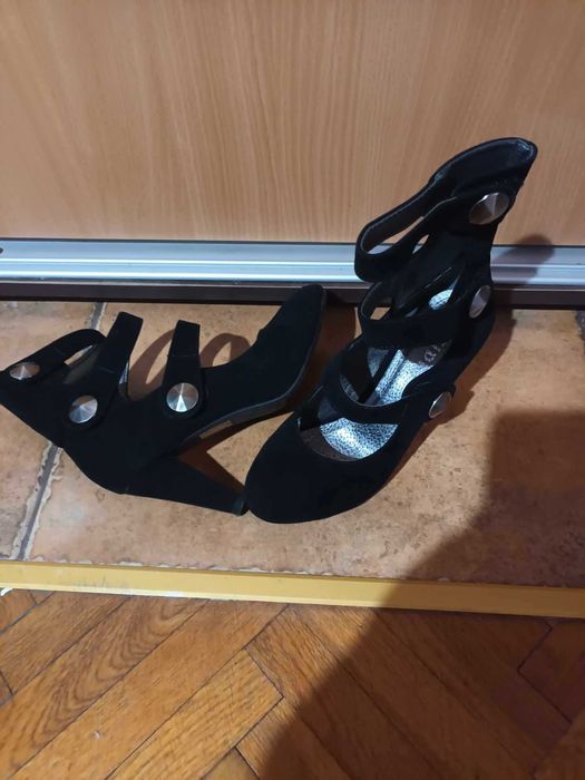 Vand sandale+espadrile din denim