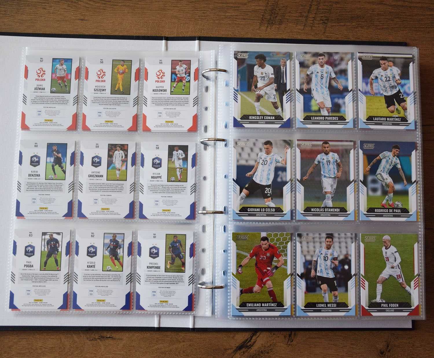Продавам: Panini колекции Score FIFA 2021/22 & 2022/23 (200 карти)