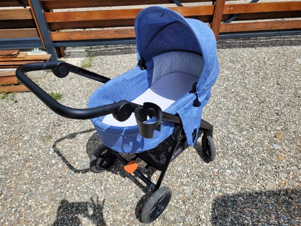 Carucior Stokke beat+landou+scoica cu baza isofix și accesorii