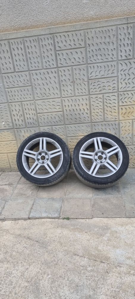 Jante audi cu cauciucuri 5×112