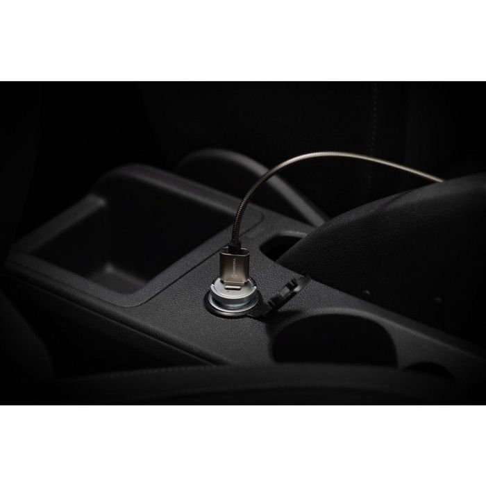 Мини зарядно за кола Type C + USB A PD QC3.0 3A 20W FORCELL F-ENERGY