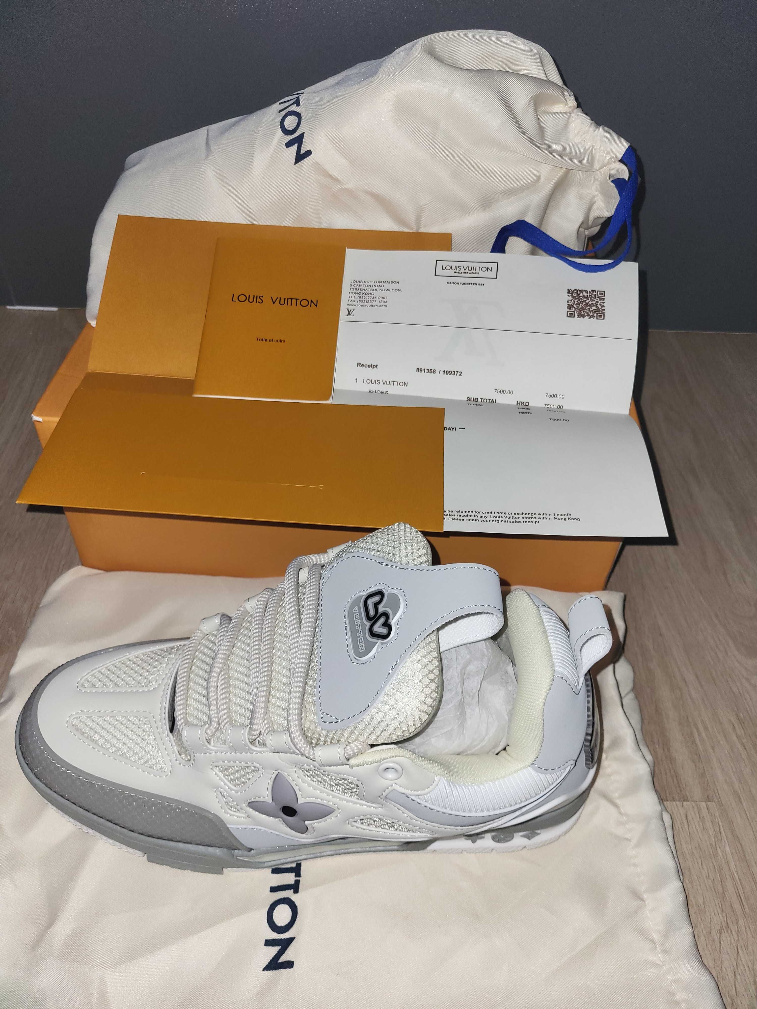 Louis vuitton skate grey