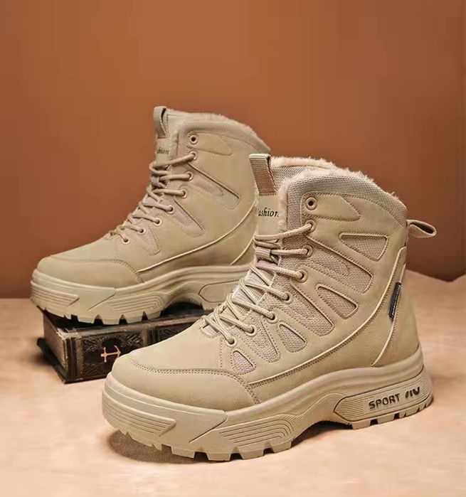 Высокие зимние ботинки