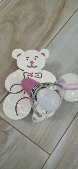 Детска лампа с мече