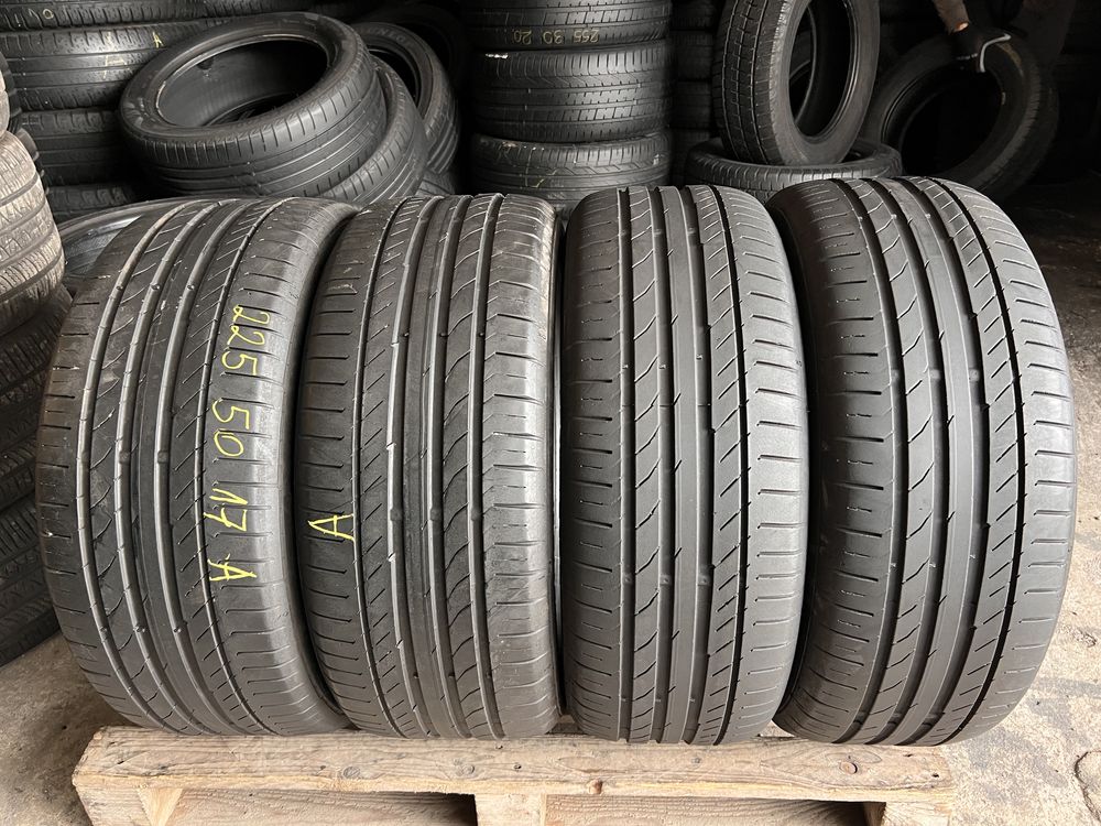 4 anvelope de vara 225/50/17 Continental !