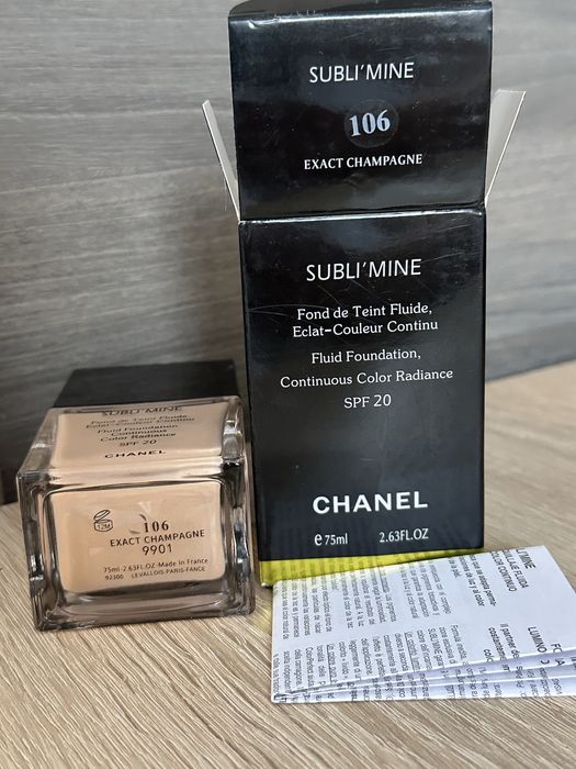 Fond de ten Chanel