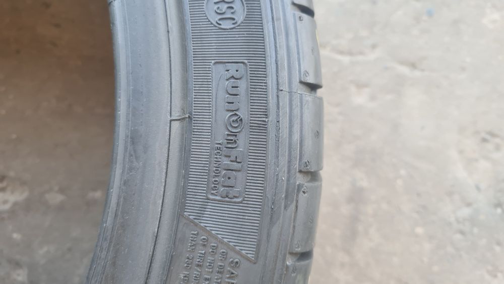 2 anvelope vara runflat Dunlop 245/40/19,ca si noi.