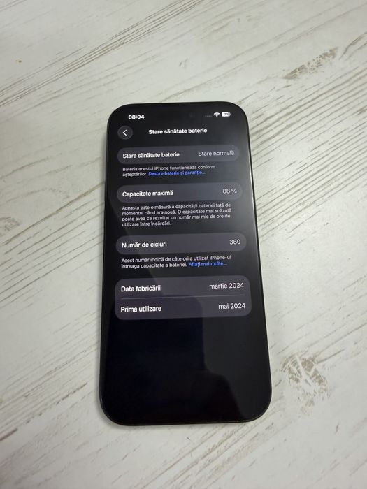 Vand Iphone 15 , 128 GB , negru