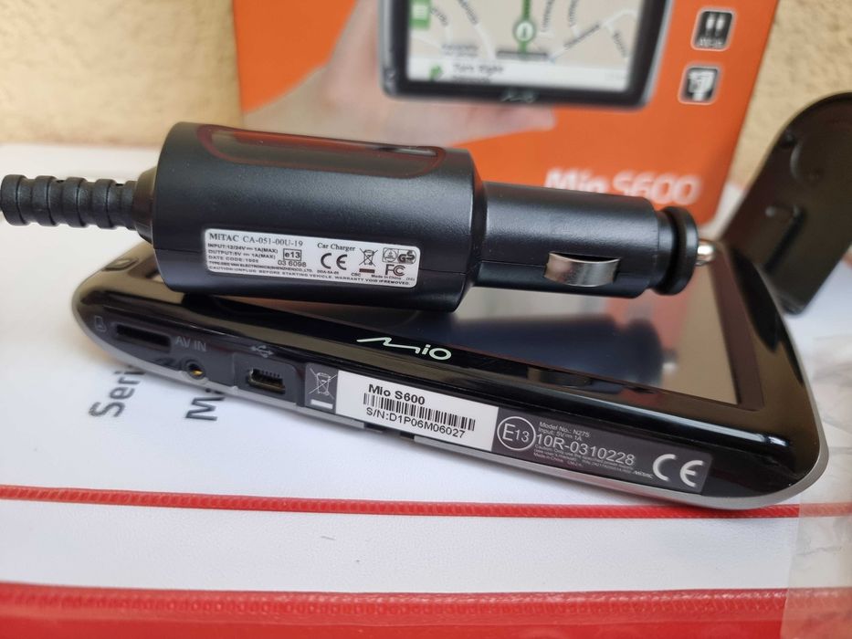 Sistem de navigatie auto, GPS Mio Moov S600