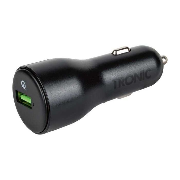 Incarcator auto de masina TRONIC USB-A 12/24V QC3.0 18W - Nou, Sigilat