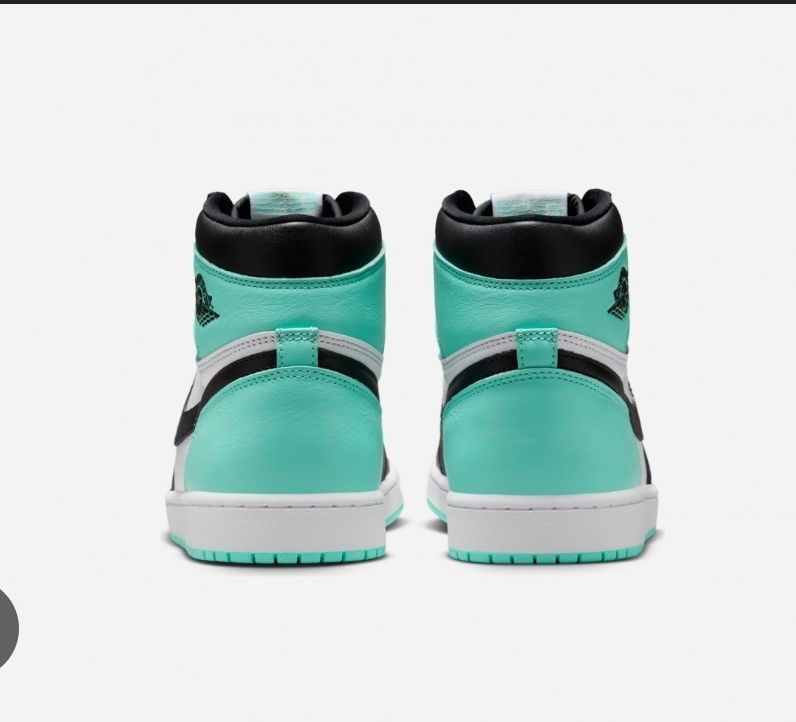 Jordan 1 high "green glow" 35.5 si 38.5 originali noi