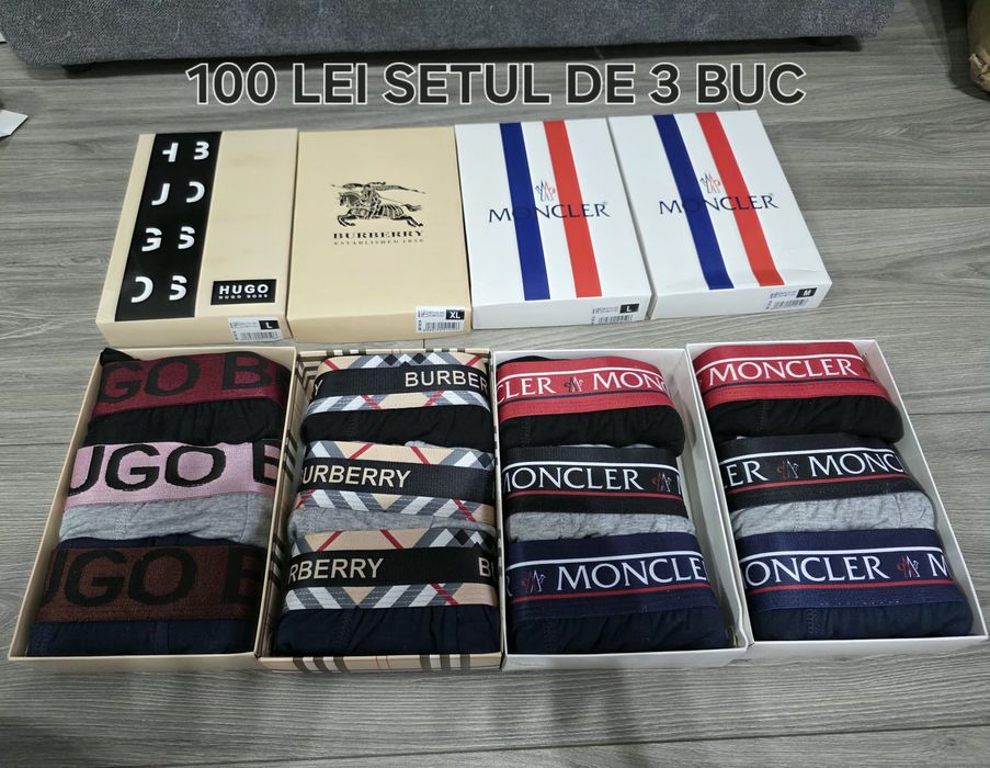 Boxeri barbati diverse firme